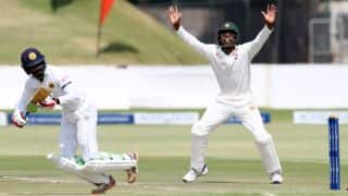 Zimbabwe ws Sri Lanka, 2nd Test, Tea Report: Upul Tharanga, Dhananjaya de Silva stabalise after initial setback